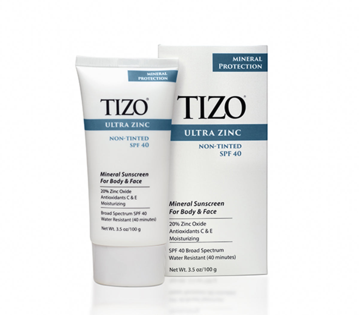 TiZo Ultra Zinc Body and Face Non-Tinted SPF 40